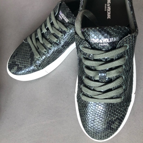 NWOB ZADIG AND VOLTAIRE PARIS FRED WILD SNEAKERS ! - Picture 2 of 8